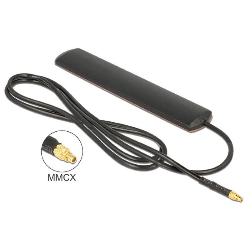 DeLOCK 89525 network antenna Omni-directional antenna MMCX 3 dBi
