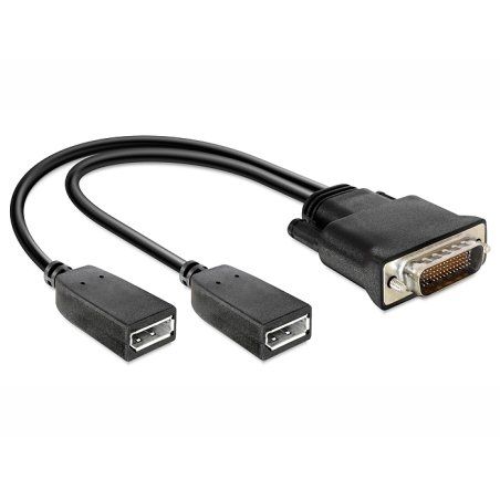 DeLOCK 65354 video cable adapter DMS 2 x DisplayPort Black