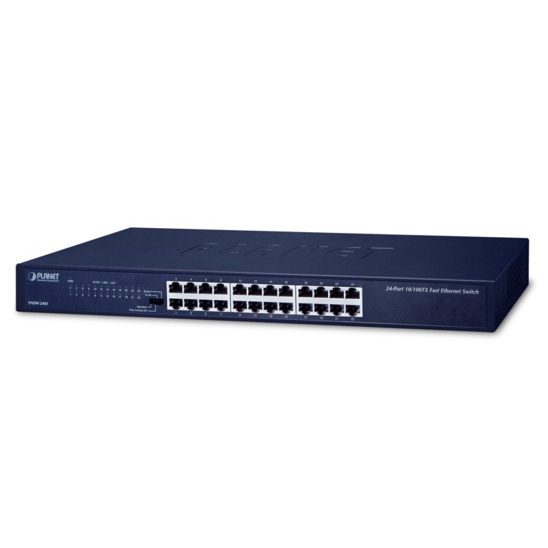 Switch 19" 24 ports 10/100Mbits