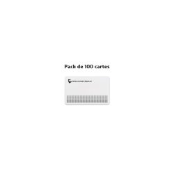 Pack de 100 cartes RFID pour GDS37xx