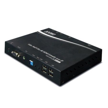 PLANET IHD-410PR extension audio/video Récepteur AV Noir