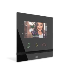 2N Indoor Compact système vidéophone 10,9 cm (4.3") Noir