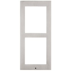 2N IP Verso cadre saillie 2 modules gris