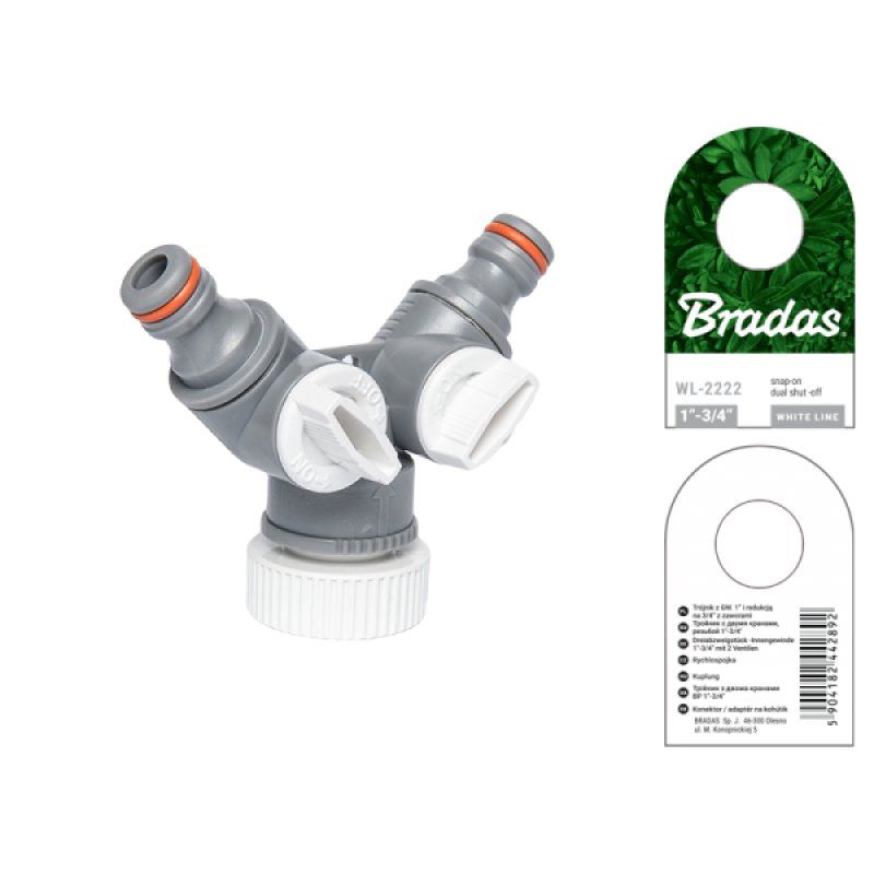 Bradas WL-2222 irrigation system part/accessory Shut-off valve