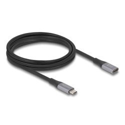 DeLock VK USB 40 Gbps USB-CUSB-C, St.- Bu., 240 W, 2m