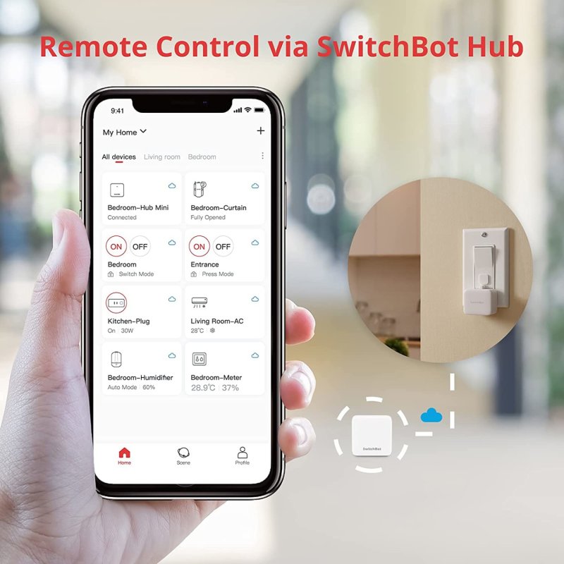SwitchBot Bot Encastré(e) Actionneur de commutation