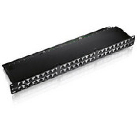 Equip 326448 Cat.6 Patch Panel 48-Port 19 inch 1U black