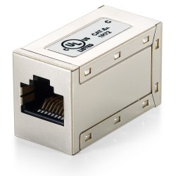 Equip 221169 RJ45 Inline Coupler F/F Cat.6A full shielded
