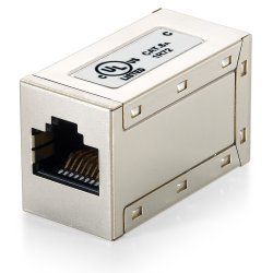 Equip Cat.6A Shielded Modular Inline Coupler