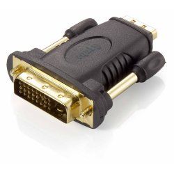 Equip 118908 changeur de genre de câble DVI (24 1) HDMI A Noir