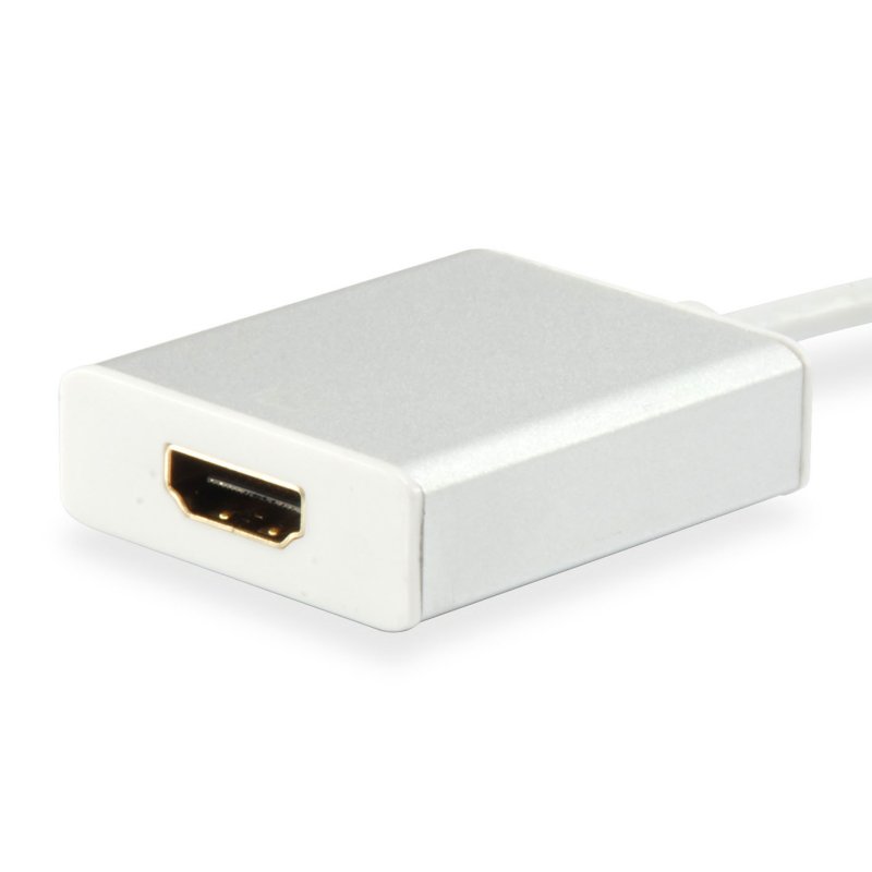 Equip 133452 USB Type C Male to HDMI Female Adapter, 15cm