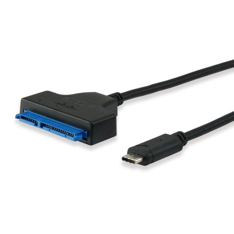 Equip 133456 USB Type C Male to SATA Male Adapter, 50cm