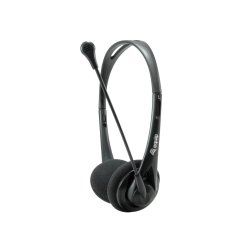 Equip Chat Headset Casque Avec fil Arceau Appels/Musique Noir