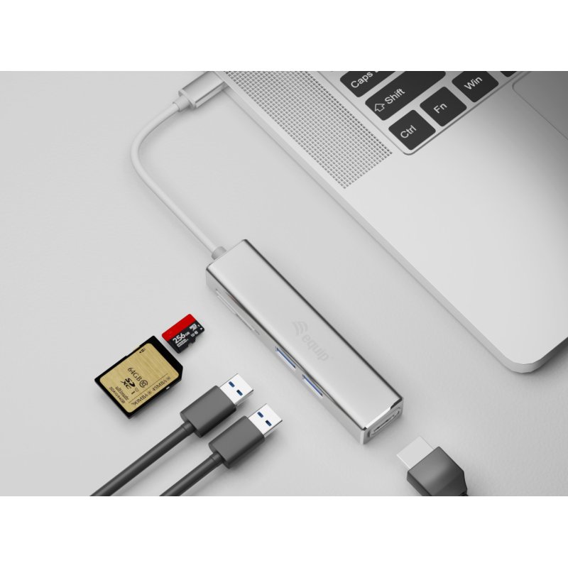 Equip USB-C 5 in 1 Multifunctional Adapter