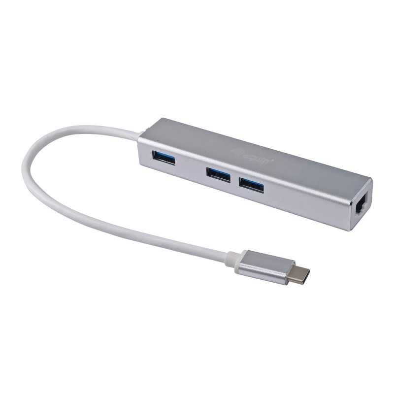Equip 133481 station d'accueil USB 3.2 Gen 1 (3.1 Gen 1) Type-C Argent