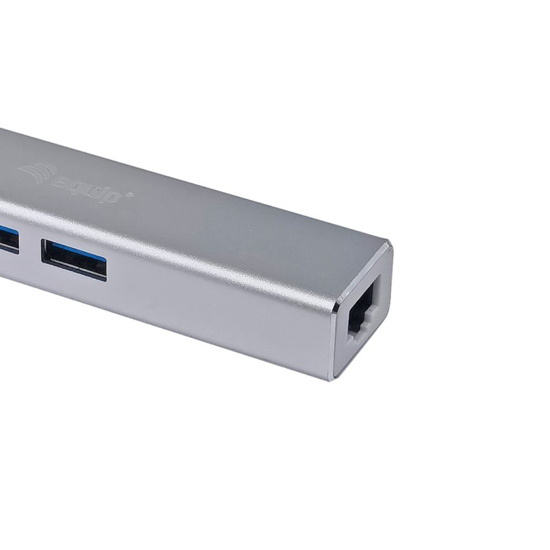 Equip 133481 station d'accueil USB 3.2 Gen 1 (3.1 Gen 1) Type-C Argent