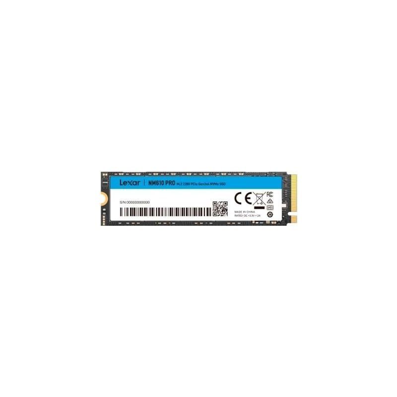 Disque SSD Lexar NM610 Pro 500Go - NVMe M.2 Type 2280