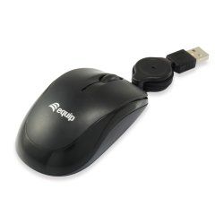 Equip 245103 mouse Travel Ambidextrous USB Type-A Optical 1000 DPI