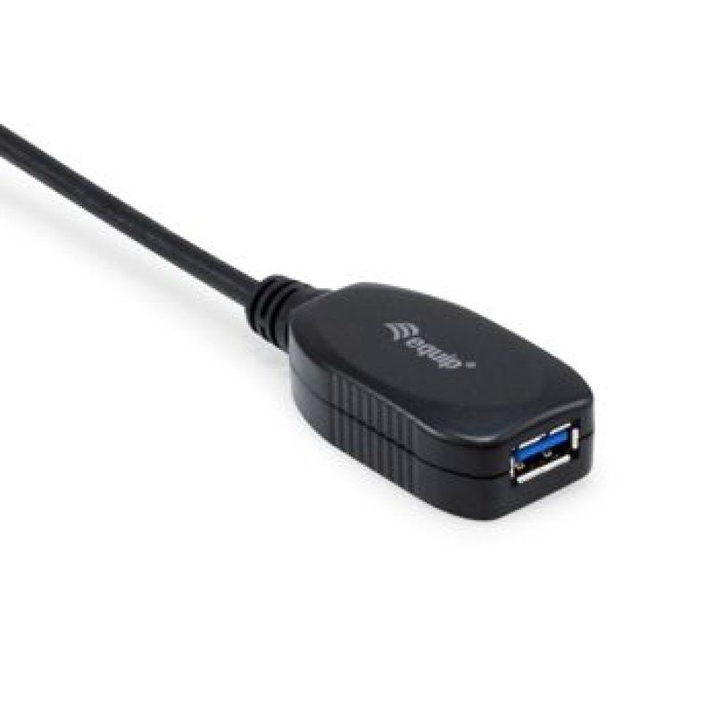 Equip 133347 câble USB USB 3.2 Gen 1 (3.1 Gen 1) 10 m USB A Noir