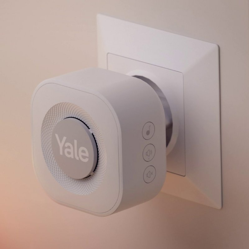 Yale Doorbell Chime Grey, White