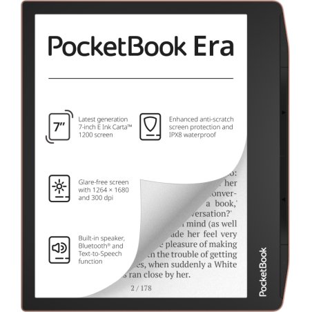 PocketBook Era Stardust Silver eReader mit 300 DPI 16GB
