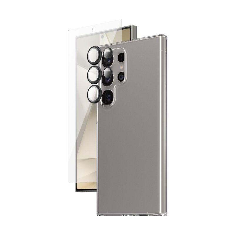 PanzerGlass SAFE. by 3-in-1 Pack Samsung Galaxy S24 Ultra