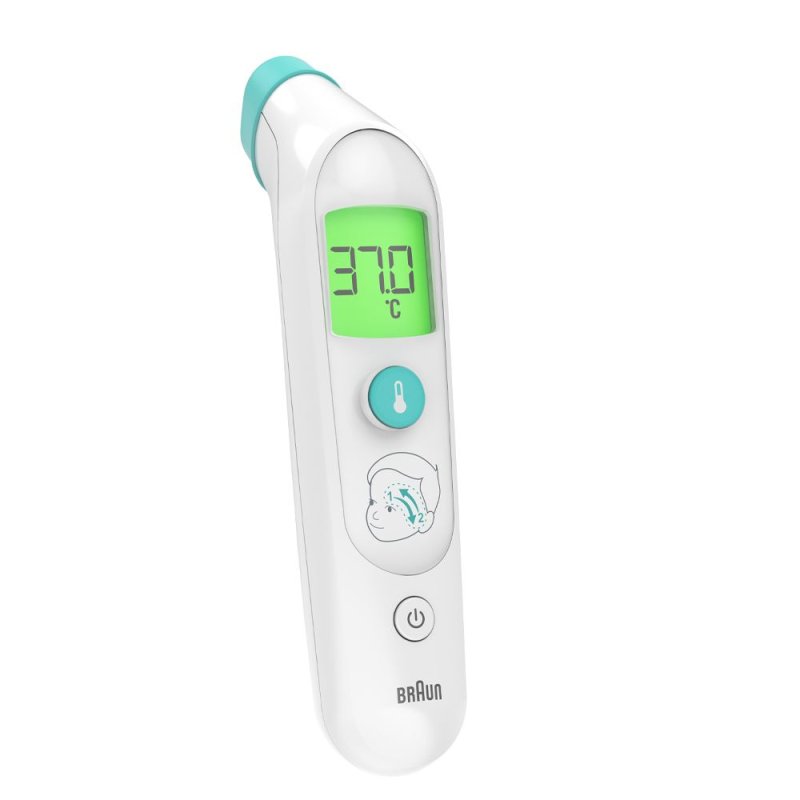 Braun BST200WE Sensian Swipe 5 Stirnthermometer weiss