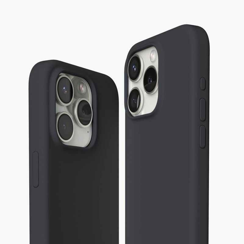 Vonmählen Eco Silicone Case for iPhone 15 Pro Navy