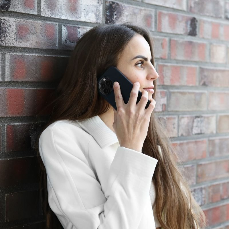 Vonmählen Eco Silicone Case for iPhone 15 Pro Navy