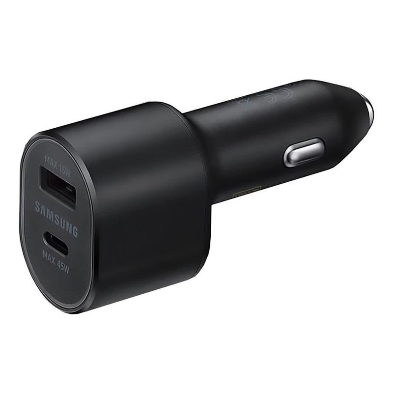 SAMSUNG DUAL FAST CAR CHARGER 45W & 15W EP-L5300XB BLACK