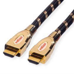 ROLINE GOLD HDMI Ultra HD Cable Ethernet, M/M 3 m