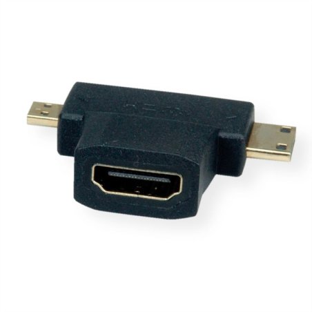 VALUE Adaptateur HDMI-HDMI C/D Y, 1080p