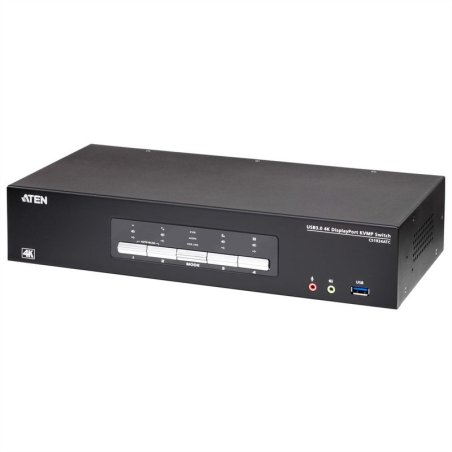 ATEN CS1924ATC Switch KVM DP 4K 4 ports USB 3.0, pour ATC