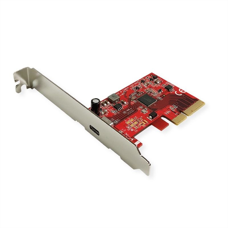ROLINE Carte PCIe USB3.2 Gen2X2 type C Low profile