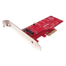 ROLINE Adaptateur PCIe4.0 x4 pour PCIe-NVMe M.2 110mm SSD