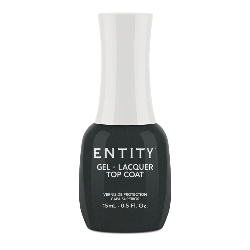 Entity Gel Lacquer Top Coat, Protectie pentru Entity Gel Lacquer, 15ml