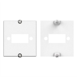BACHMANN Module Keystone HDMI 2.0 F/F blanc