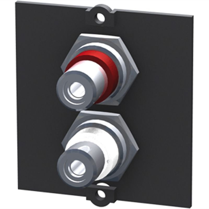 BACHMANN Cadre 1xCinch stéréo BAM-1