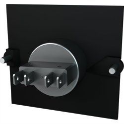 BACHMANN Cadre 1x bouton acier