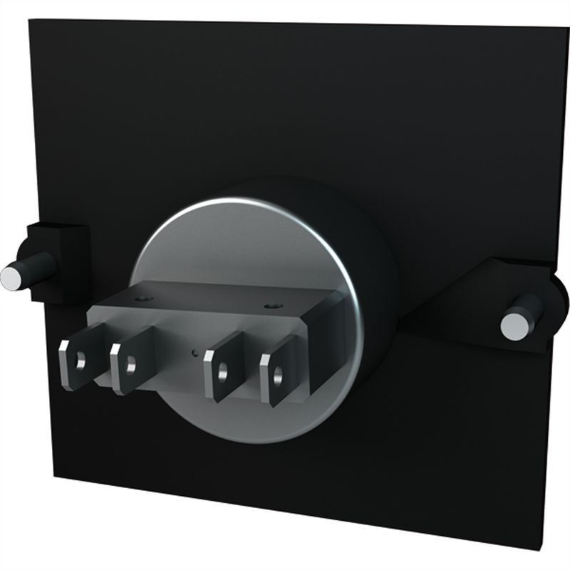 BACHMANN Cadre 1x bouton acier