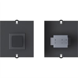 BACHMANN Cadre 1x bouton noir 1,0m GST15i2 automatique