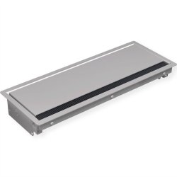 Bach CONI Einbaurahmen silbergrau lang