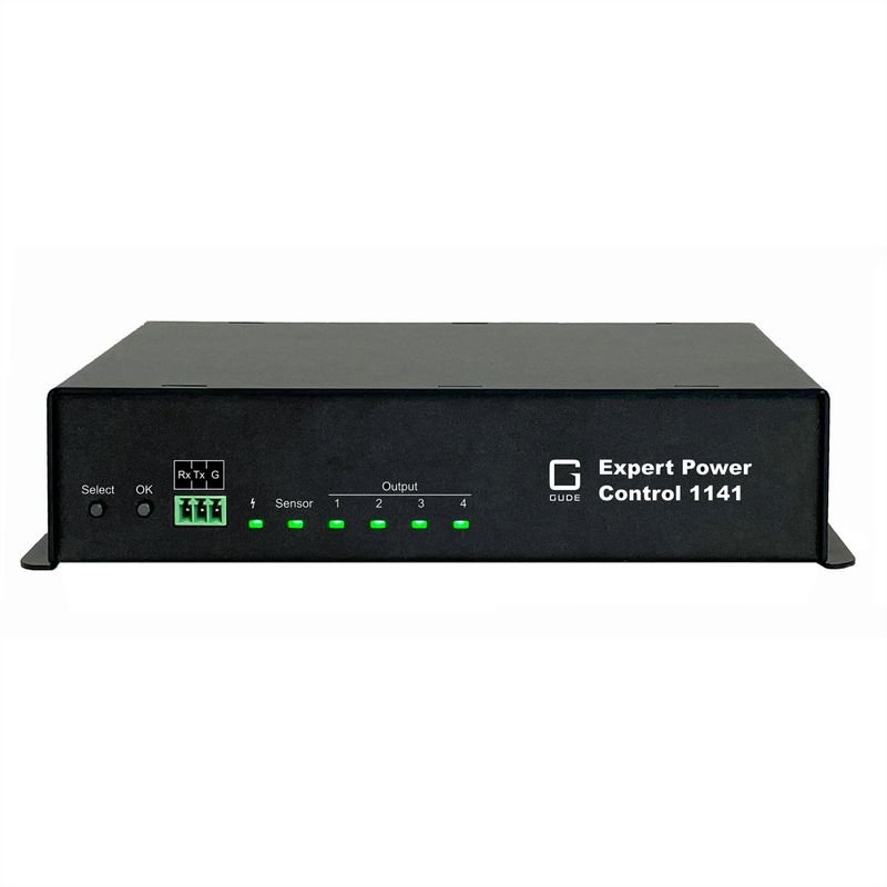 GUDE 1141-1 EPC 10A 4xC13 1xcapteur protection de surtension