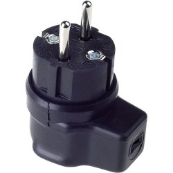 BACHMANN Connecteur coudé IP44, noir