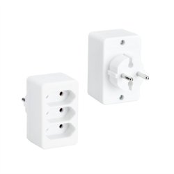 BACHMANN multiconnecteur 3xeuro blanc 3x2,5A/230V