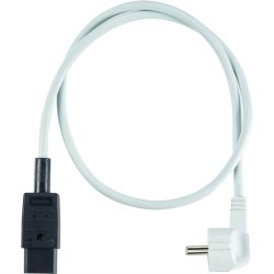 BACHMANN Prolongateur H05VV-F3G1,5,gris CEE 7/7 Connecteur C19 0,5m