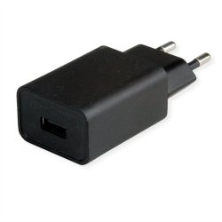 VALUE Chargeur 1 port, 1x USB A, 12W 5V 2.4A