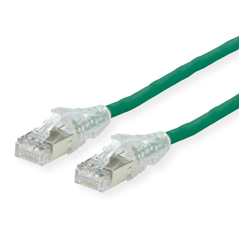 DÄTWYLER Cat6A H, AMP v2, vert 15m Dätwyler CU 7702 flex LS0H, AMP v2