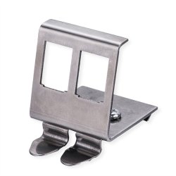 Adaptateur de rail DIN pour 2 Keystones