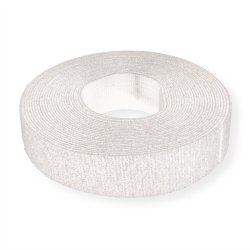 VELCRO ONE-WRAP Bande sur rouleau 25m, blanc